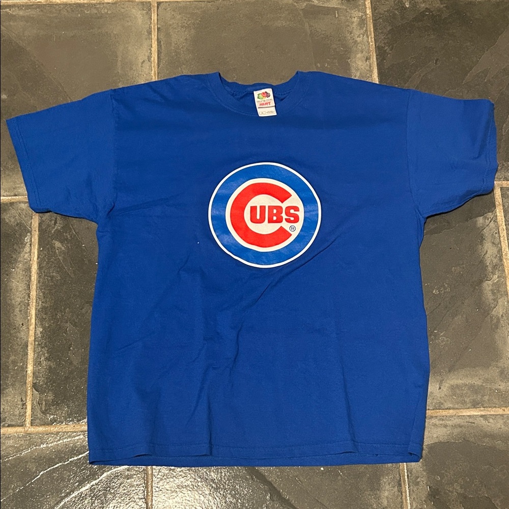 Blue Cubs Logo T-Shirt